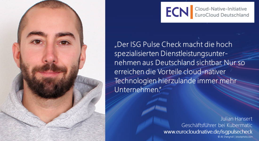 ISG Pulse Check Julian Hansert Kubermatic