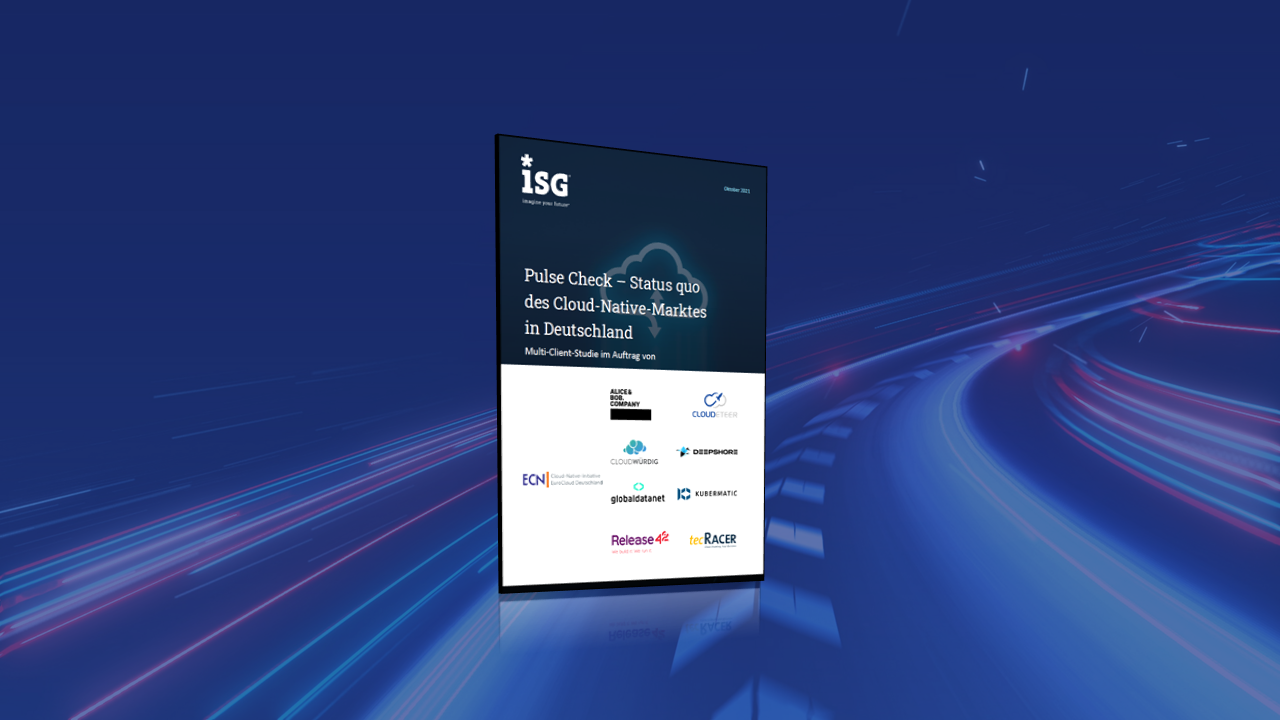 ISG Pulse Check: Deutscher Cloud-Native-Markt nimmt Fahrt auf